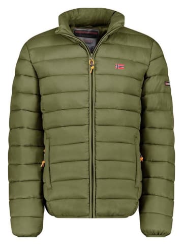 Geographical Norway Kurtka pikowana "Amigolor" w kolorze khaki