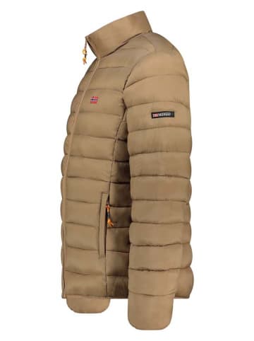 Geographical Norway Kurtka pikowana "Amigolor" w kolorze brązowym