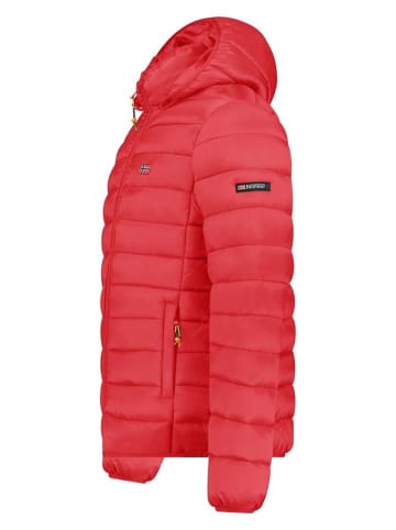 Geographical Norway Doorgestikte jas "Amigolor" rood