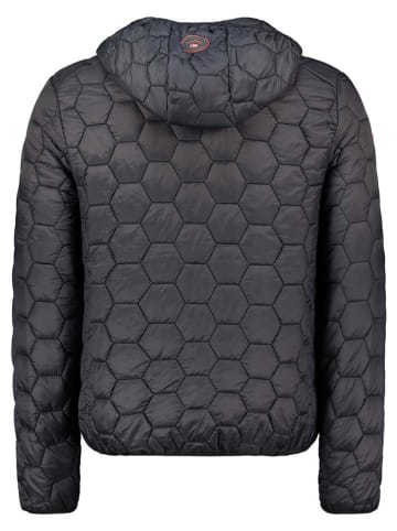Geographical Norway Doorgestikte jas "Bernier" zwart