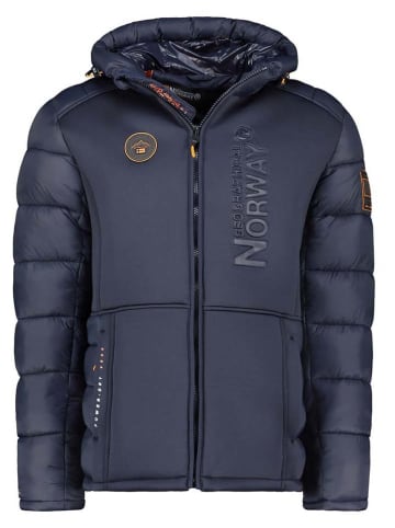 Geographical Norway Kurtka pikowana "Bafare" w kolorze granatowym