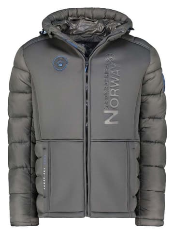 Geographical Norway Kurtka pikowana "Bafare" w kolorze szarym