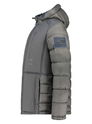 Geographical Norway Steppjacke "Bafare" in Grau