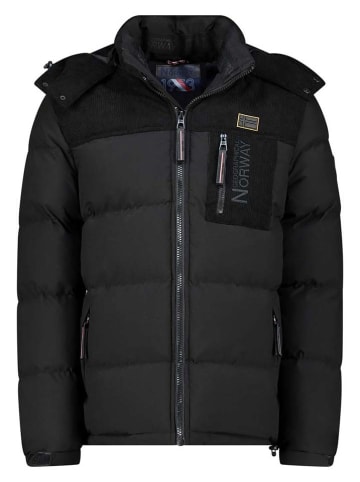 Geographical Norway Steppjacke "Dupalo" in Schwarz