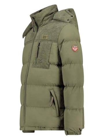 Geographical Norway Kurtka pikowana "Dupalo" w kolorze khaki