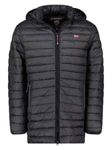 Geographical Norway Steppjacke "Amigo" in Schwarz