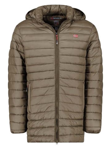 Geographical Norway Kurtka pikowana "Amigo" w kolorze brązowym