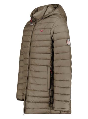 Geographical Norway Steppjacke "Amigo" in Braun