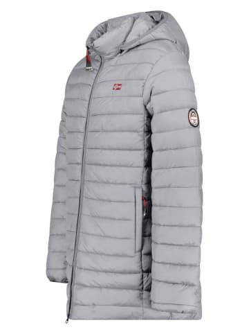 Geographical Norway Steppjacke "Amigo" in Hellgrau