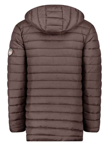 Geographical Norway Steppjacke "Amigo" in Dunkelbraun