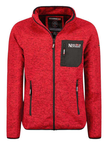 Geographical Norway Fleecejacke "Title" in Rot