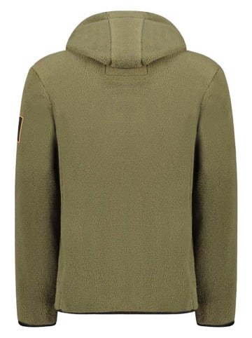 Geographical Norway Kurtka polarowa "Tenergie" w kolorze khaki
