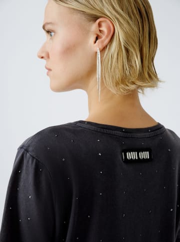 Oui Shirt in Schwarz