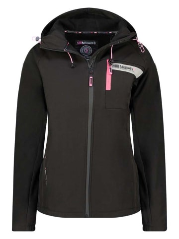Geographical Norway Softshelljacke "Tendresse" in Schwarz