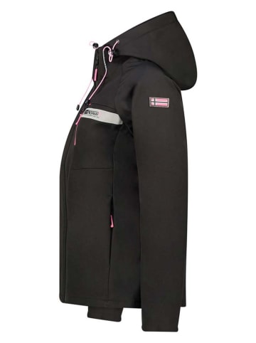 Geographical Norway Softshelljacke "Tendresse" in Schwarz