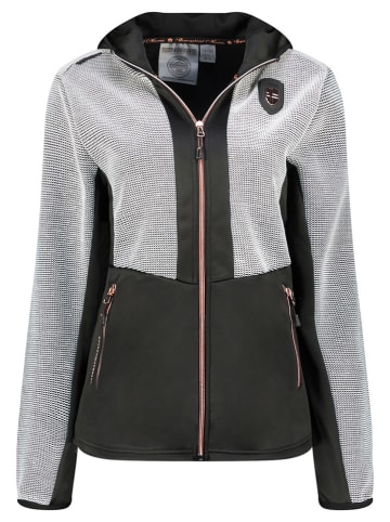 Geographical Norway Fleecejacke "Tonnerre" in Schwarz/ Grau