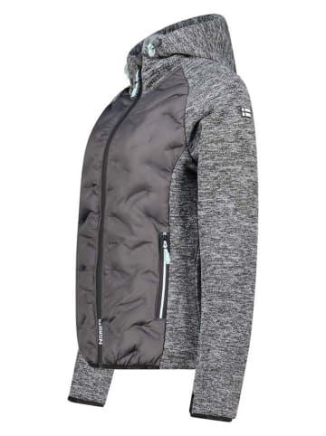 Geographical Norway Fleece vest "Tagada" zwart/grijs