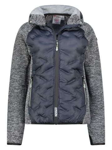 Geographical Norway Fleecejacke "Tagada" in Blau/ Grau