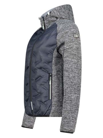 Geographical Norway Fleecejacke "Tagada" in Blau/ Grau