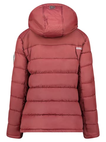 Geographical Norway Kurtka zimowa "Beachwood" w kolorze bordowym