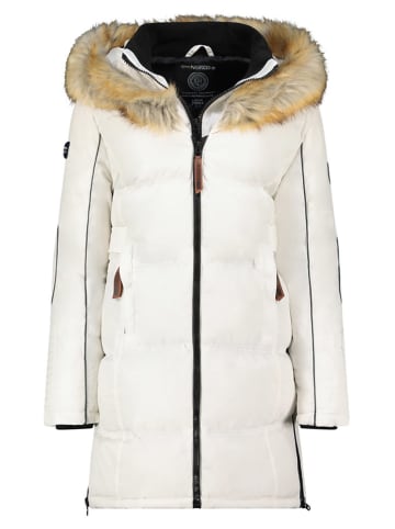 Geographical Norway Steppmantel "Beautiful" in Weiß