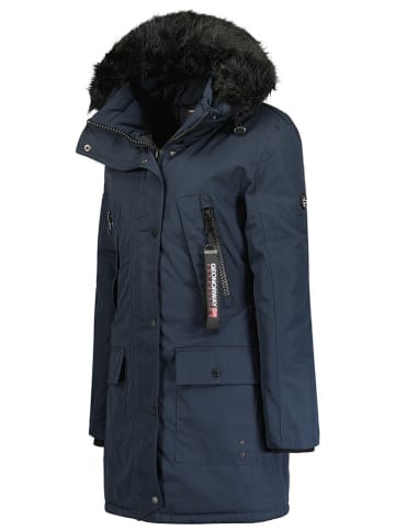 Geographical Norway Parka "Corta" donkerblauw