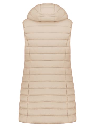 Geographical Norway Doorgestikte bodywarmer "Vatikolor" beige