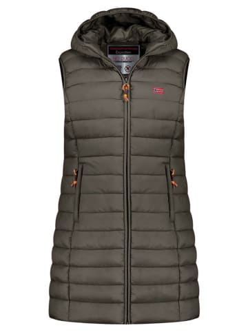 Geographical Norway Steppweste "Vatikolor" in Khaki