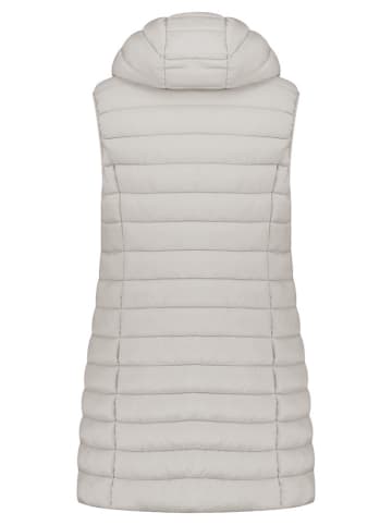 Geographical Norway Kamizelka pikowana "Vatikolor" w kolorze jasnoszarym