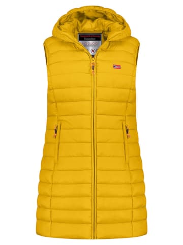 Geographical Norway Steppweste "Vatikolor" in Senf
