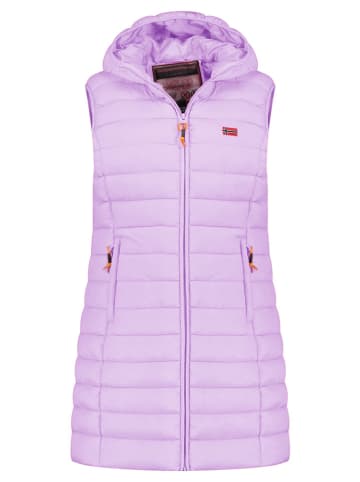 Geographical Norway Doorgestikte bodywarmer "Vatikolor" paars