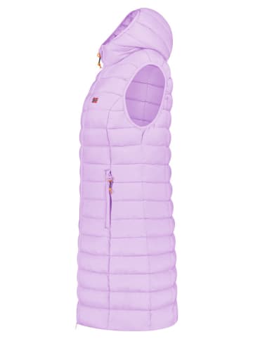 Geographical Norway Doorgestikte bodywarmer "Vatikolor" paars