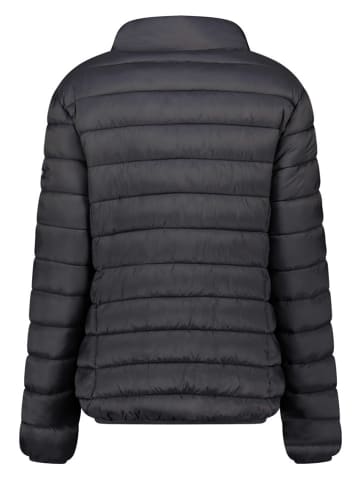 Geographical Norway Doorgestikte jas "Atikolor" zwart