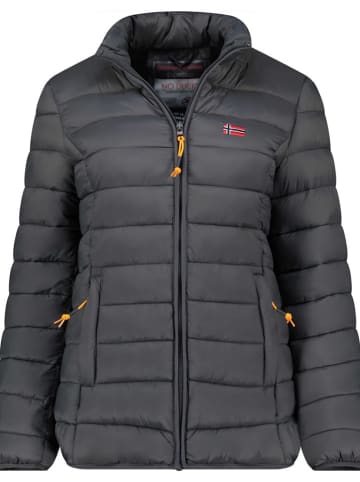 Geographical Norway Steppjacke "Atikolor" in Anthrazit