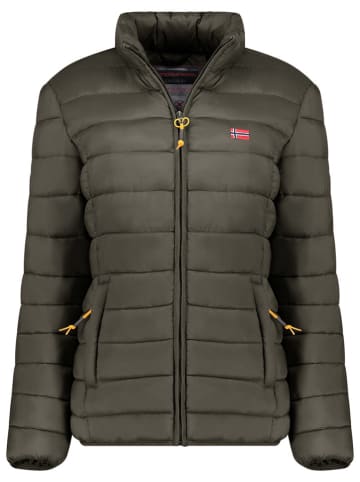 Geographical Norway Steppjacke "Atikolor" in Khaki