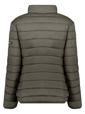 Geographical Norway Doorgestikte jas kaki