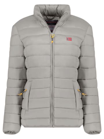 Geographical Norway Steppjacke "Atikolor" in Hellgrau