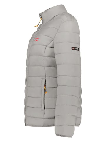Geographical Norway Steppjacke "Atikolor" in Hellgrau
