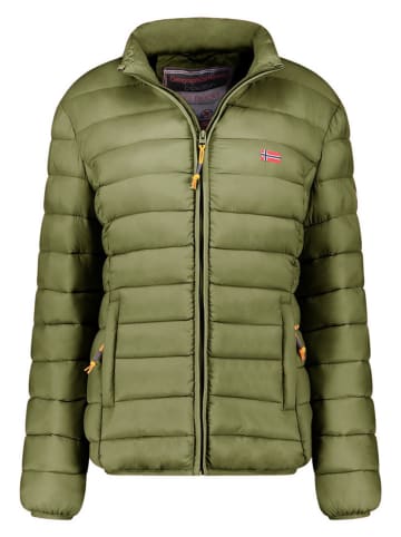 Geographical Norway Steppjacke "Atikolor" in Olivgrün