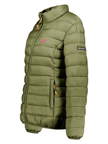 Geographical Norway Steppjacke "Atikolor" in Olivgrün