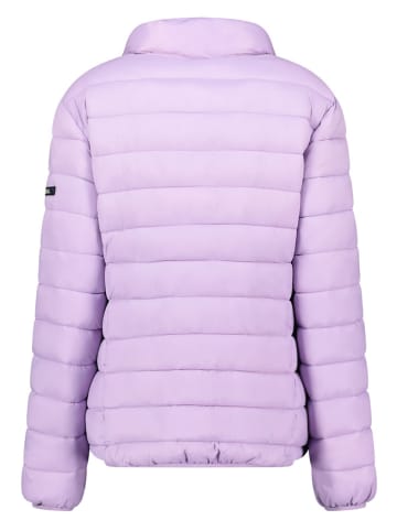 Geographical Norway Doorgestikte jas "Atikolor" paars
