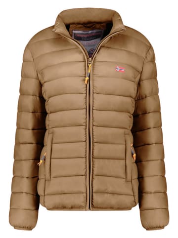 Geographical Norway Steppjacke "Atikolor" in Taupe