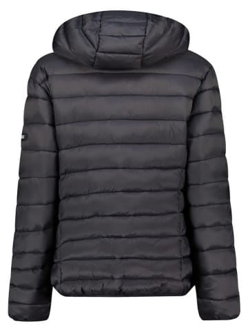 Geographical Norway Steppjacke "Atikolor" in Schwarz