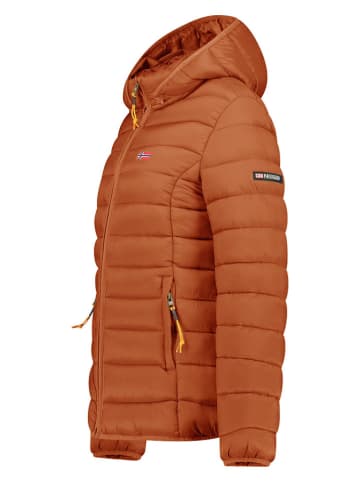 Geographical Norway Steppjacke "Atikolor" in Cognac