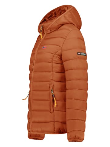 Geographical Norway Steppjacke "Atikolor" in Hellbraun