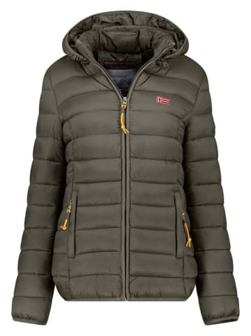 Geographical Norway Steppjacke "Atikolor" in Khaki