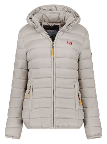 Geographical Norway Steppjacke "Atikolor" in Hellgrau