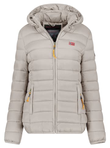 Geographical Norway Steppjacke "Atikolor" in Hellgrau