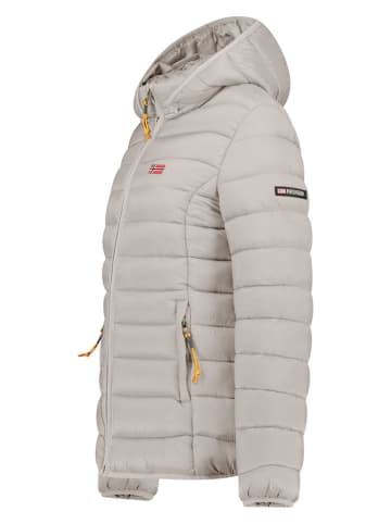Geographical Norway Steppjacke "Atikolor" in Hellgrau