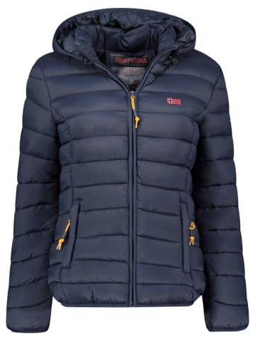 Geographical Norway Kurtka pikowana "Atikolor" w kolorze granatowym